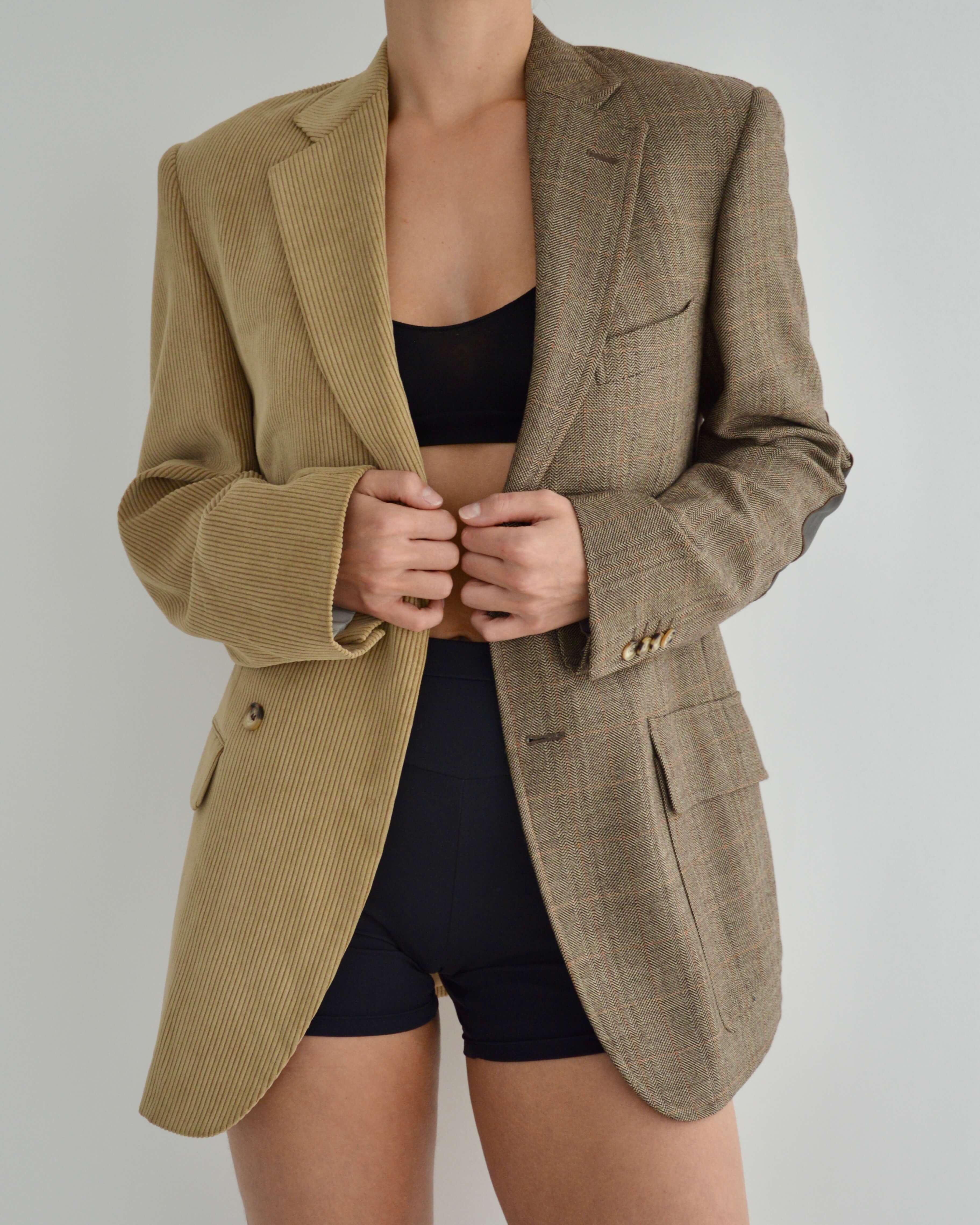 DUO Blazer - Corduroy Chocolate (XS/M)