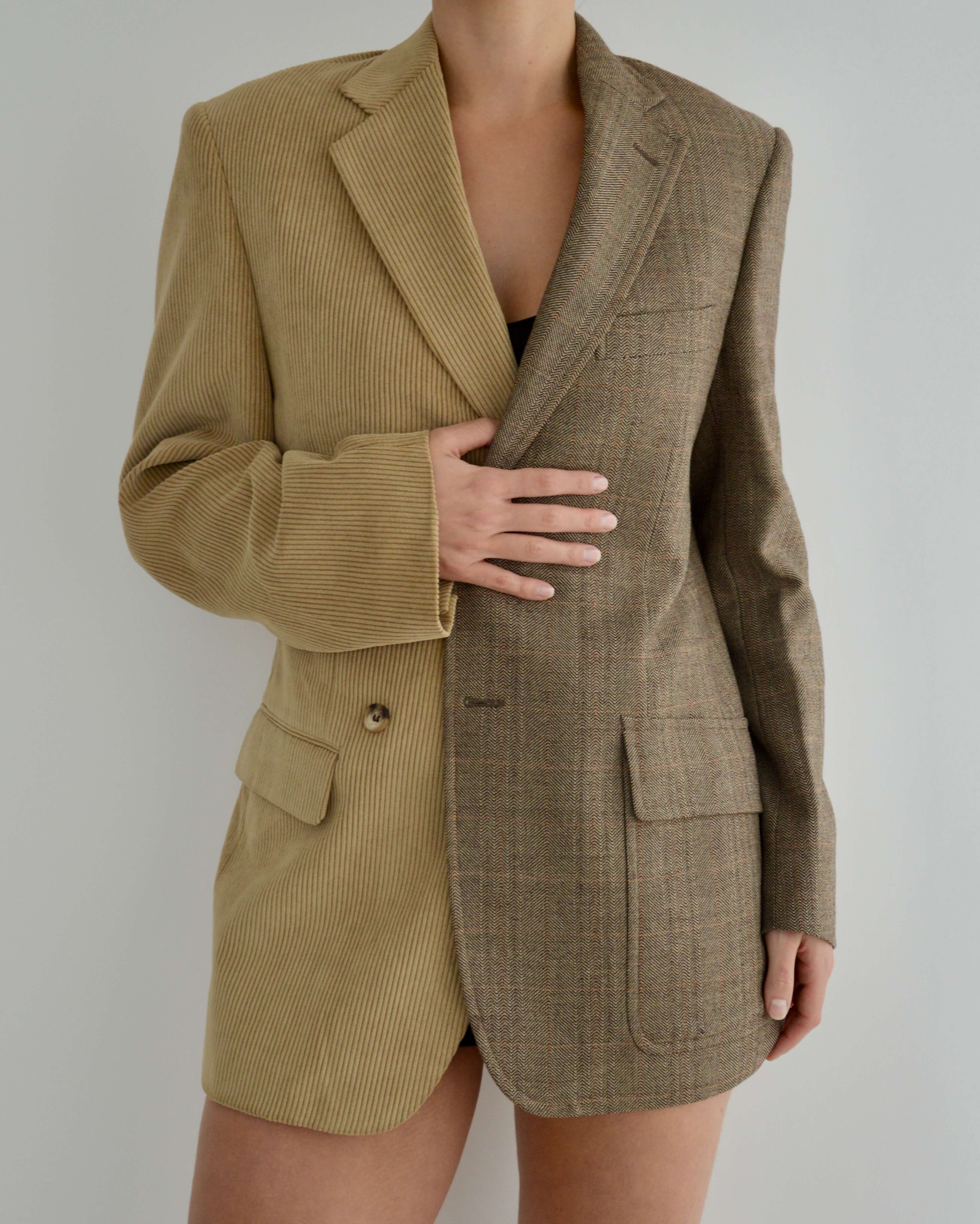 DUO Blazer - Corduroy Chocolate (XS/M)