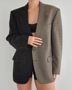 DUO Blazer - Textured Plaided (S/L)