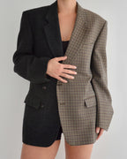 DUO Blazer - Textured Plaided (S/L)