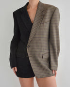 DUO Blazer - Textured Plaided (S/L)