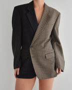 DUO Blazer - Textured Plaided (S/L)