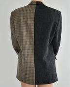 DUO Blazer - Textured Plaided (S/L)