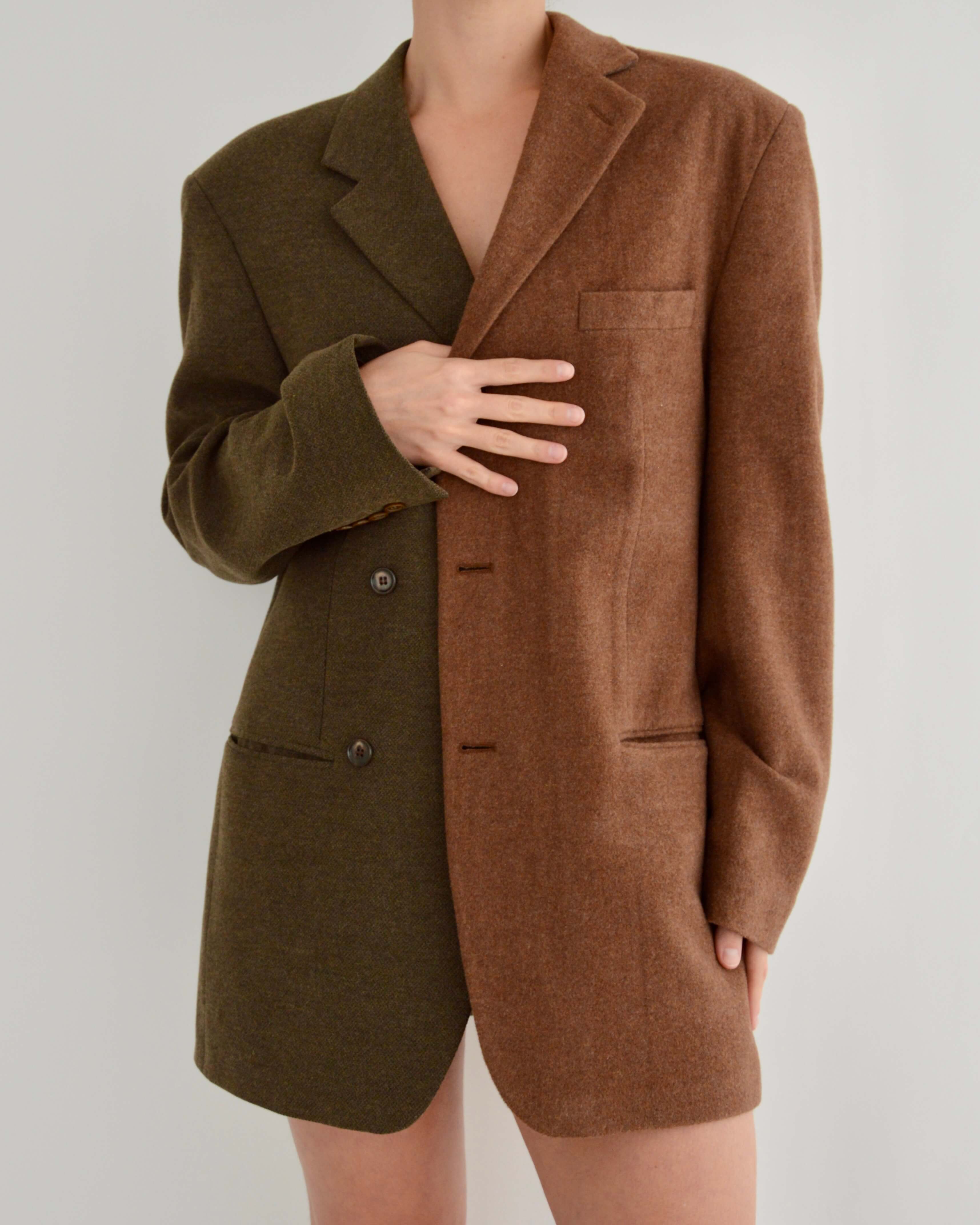 Blazer DUO - Mezcla de cachemir (L)