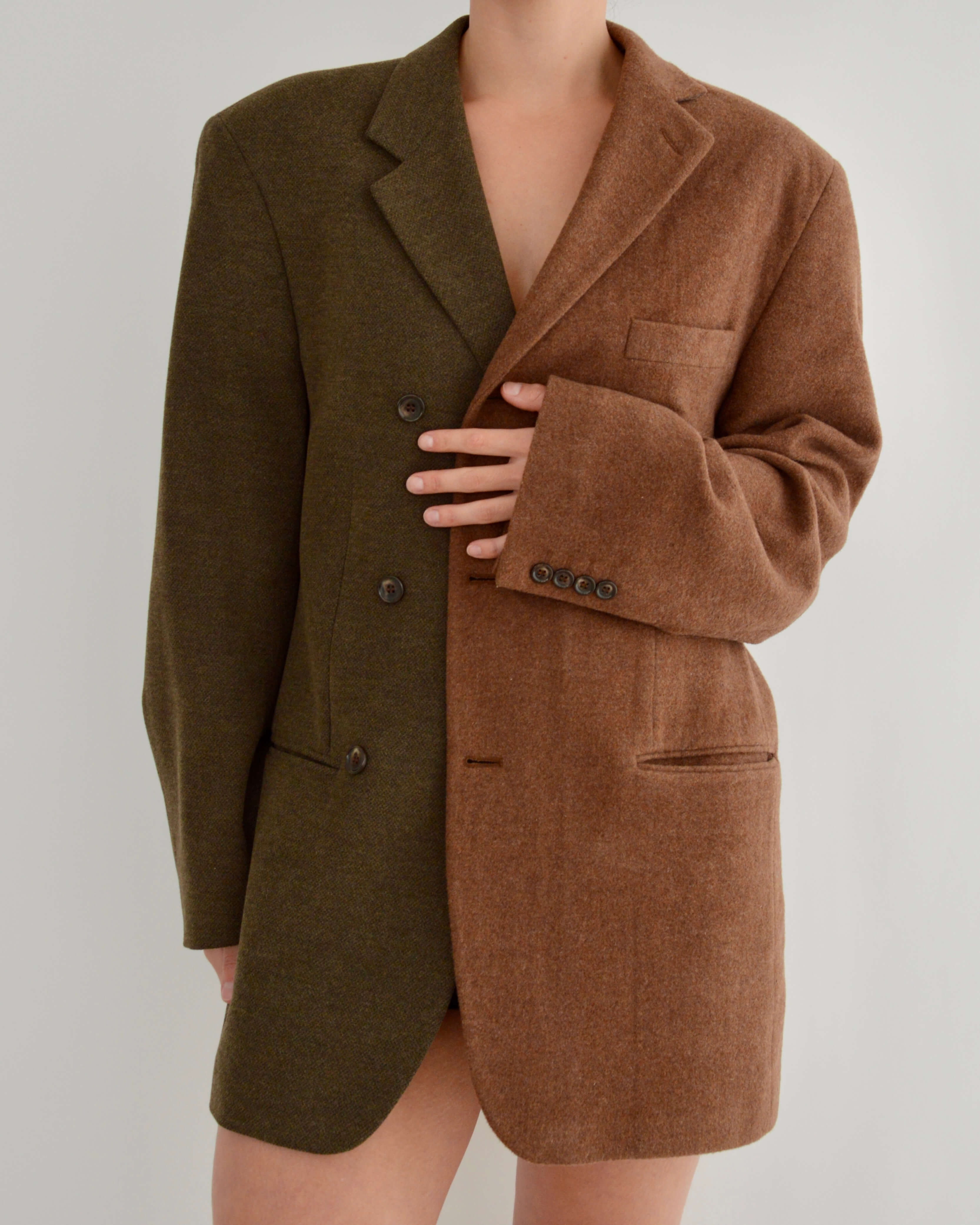 Blazer DUO - Mezcla de cachemir (L)