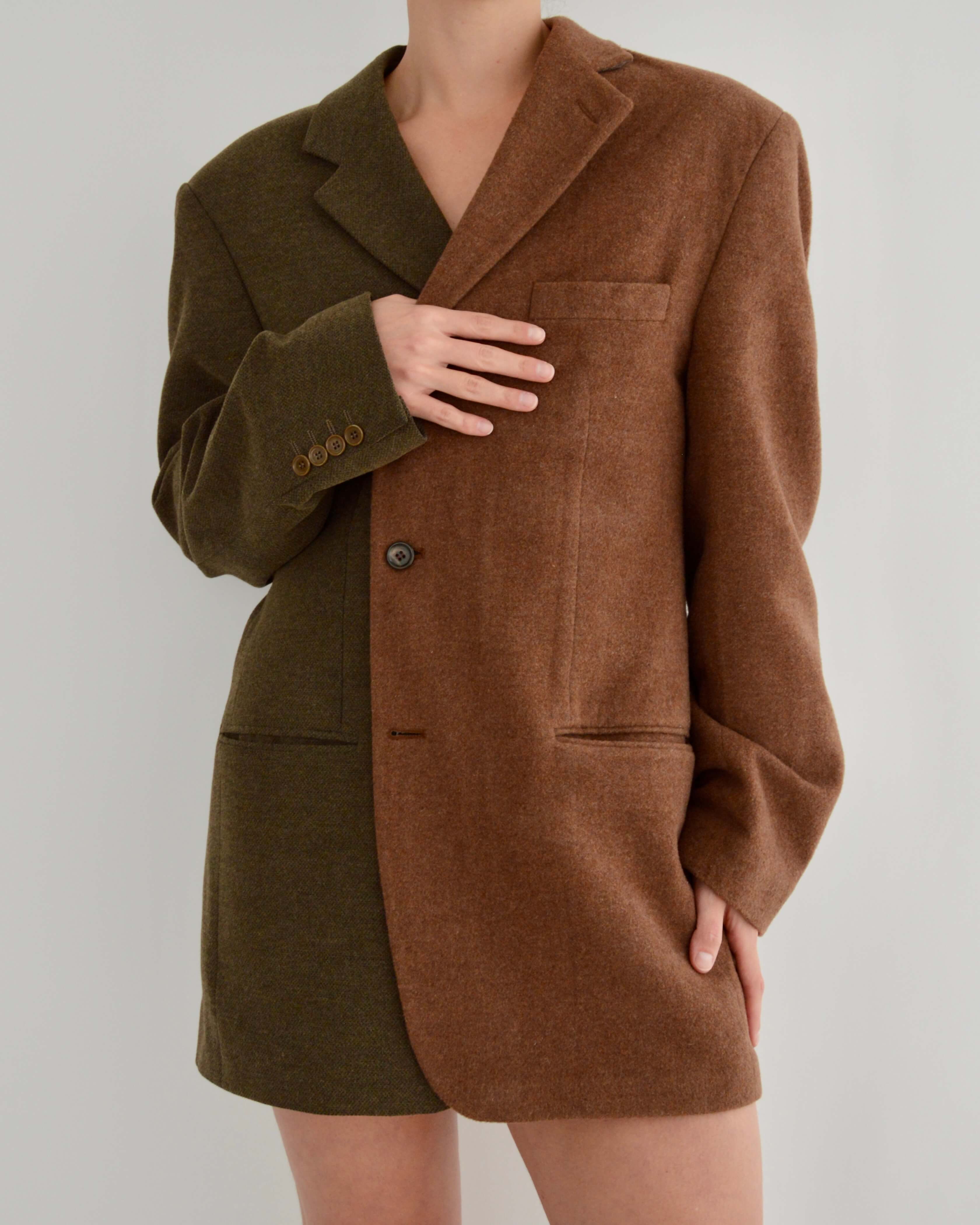 Blazer DUO - Mezcla de cachemir (L)