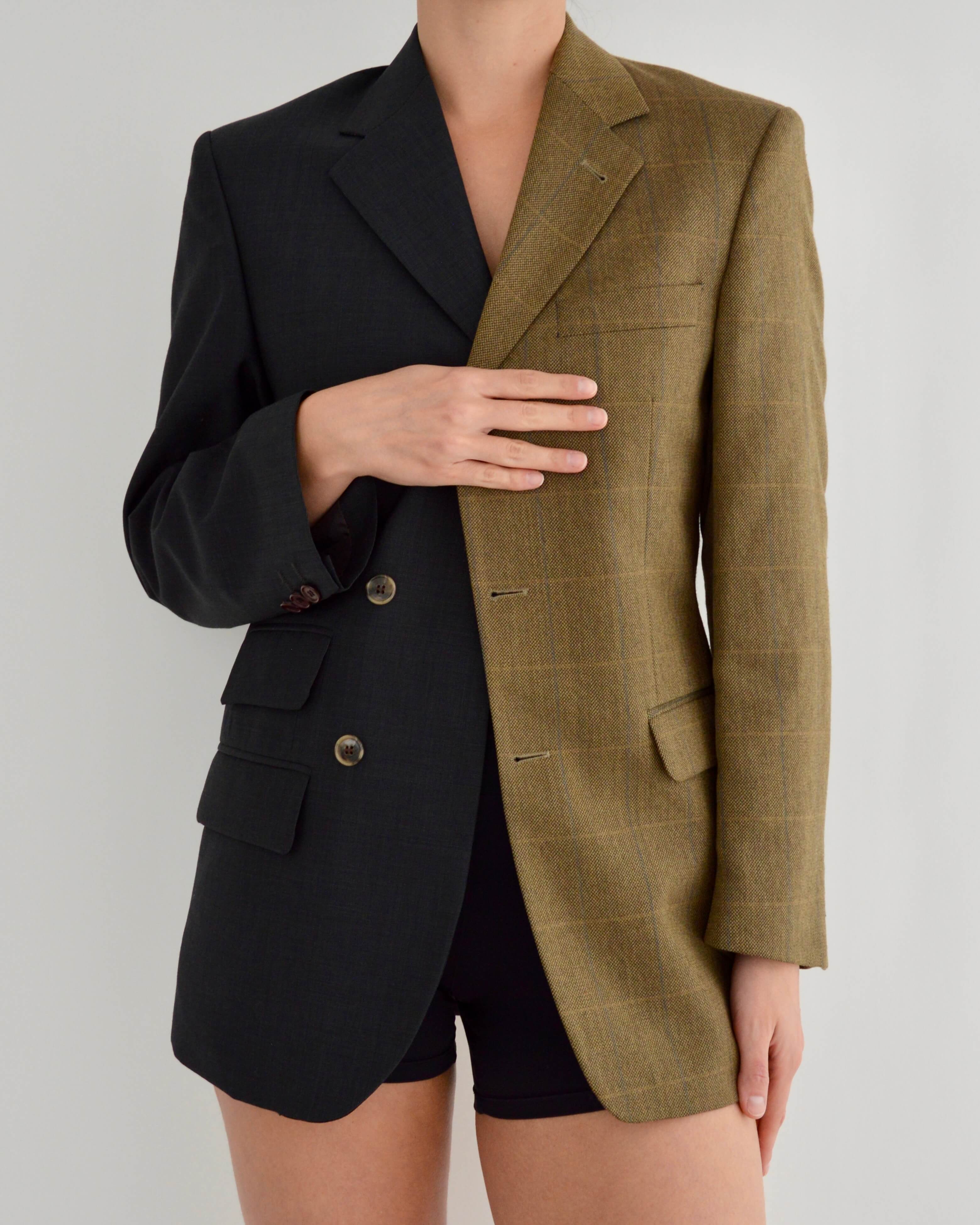 Blazer DUO - Contraste vert doré (XXS/S)