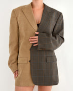Blazer DUO - Velours côtelé automne (M/XL)