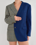 Blazer DUO - Azul a cuadros (XL)
