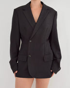 Mini Blazer Dress - Hugo Boss Perfect Black (S/M)