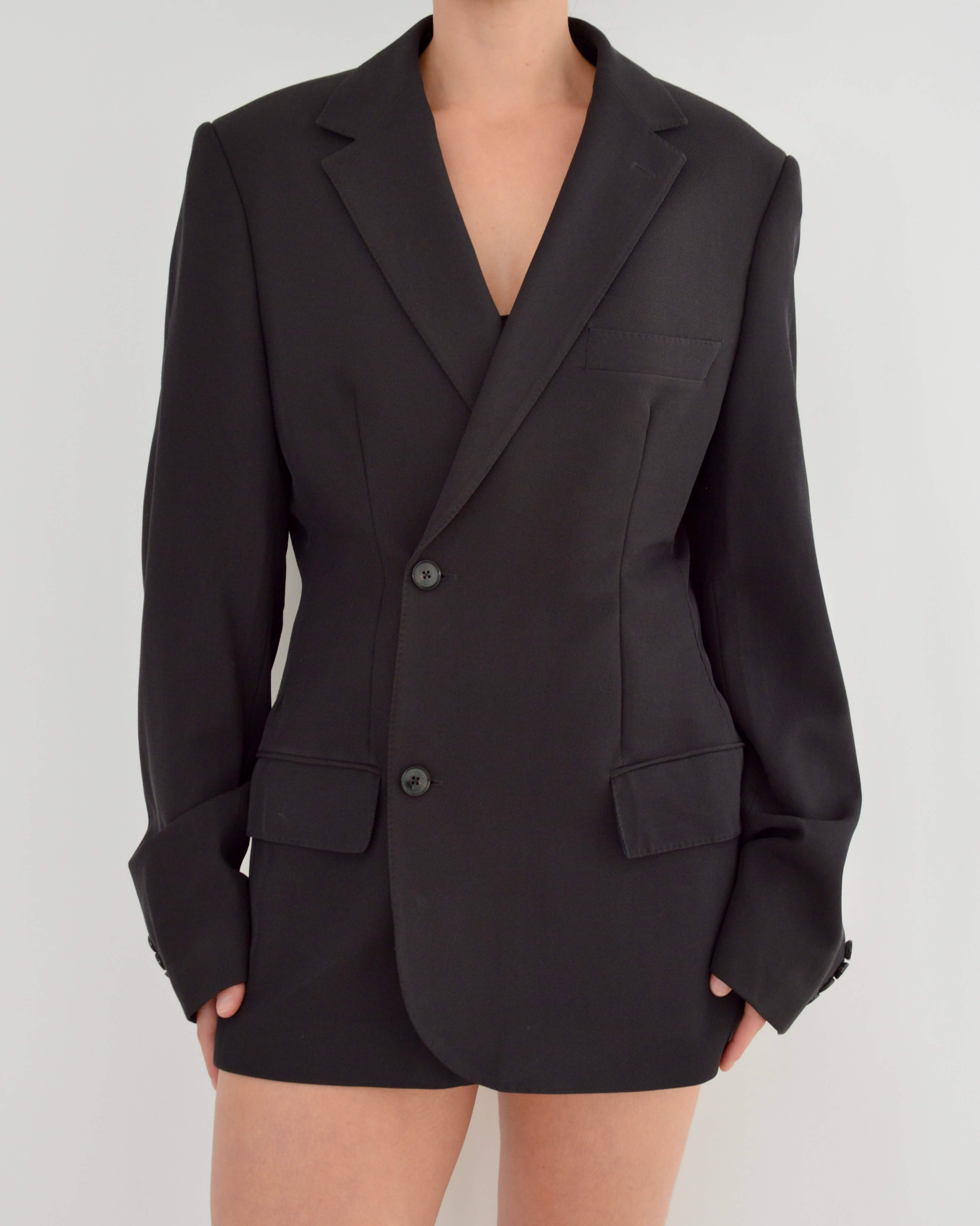 Mini Blazer Dress - Hugo Boss Perfect Black (S/M)