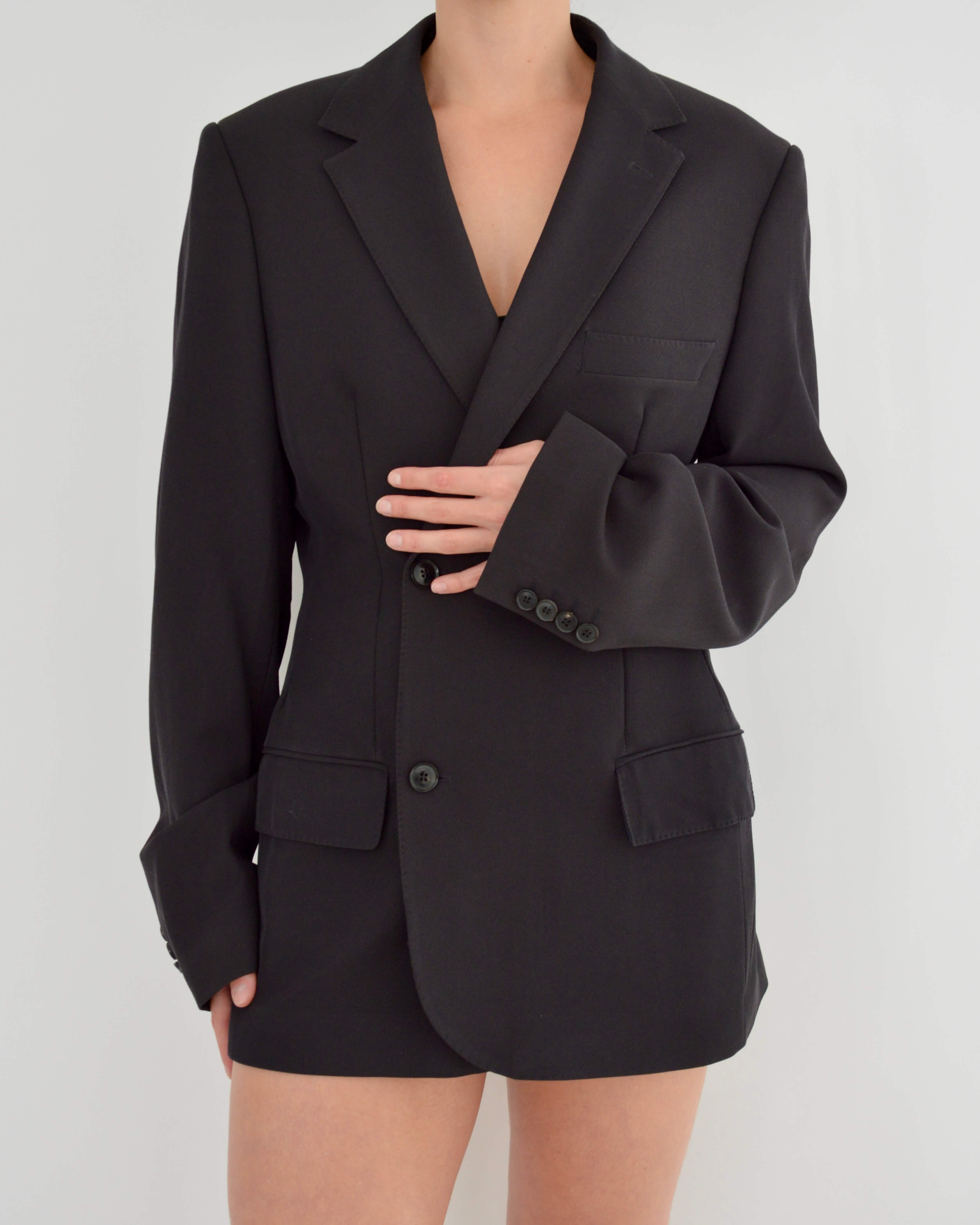 Mini Blazer Dress - Hugo Boss Perfect Black (S/M)