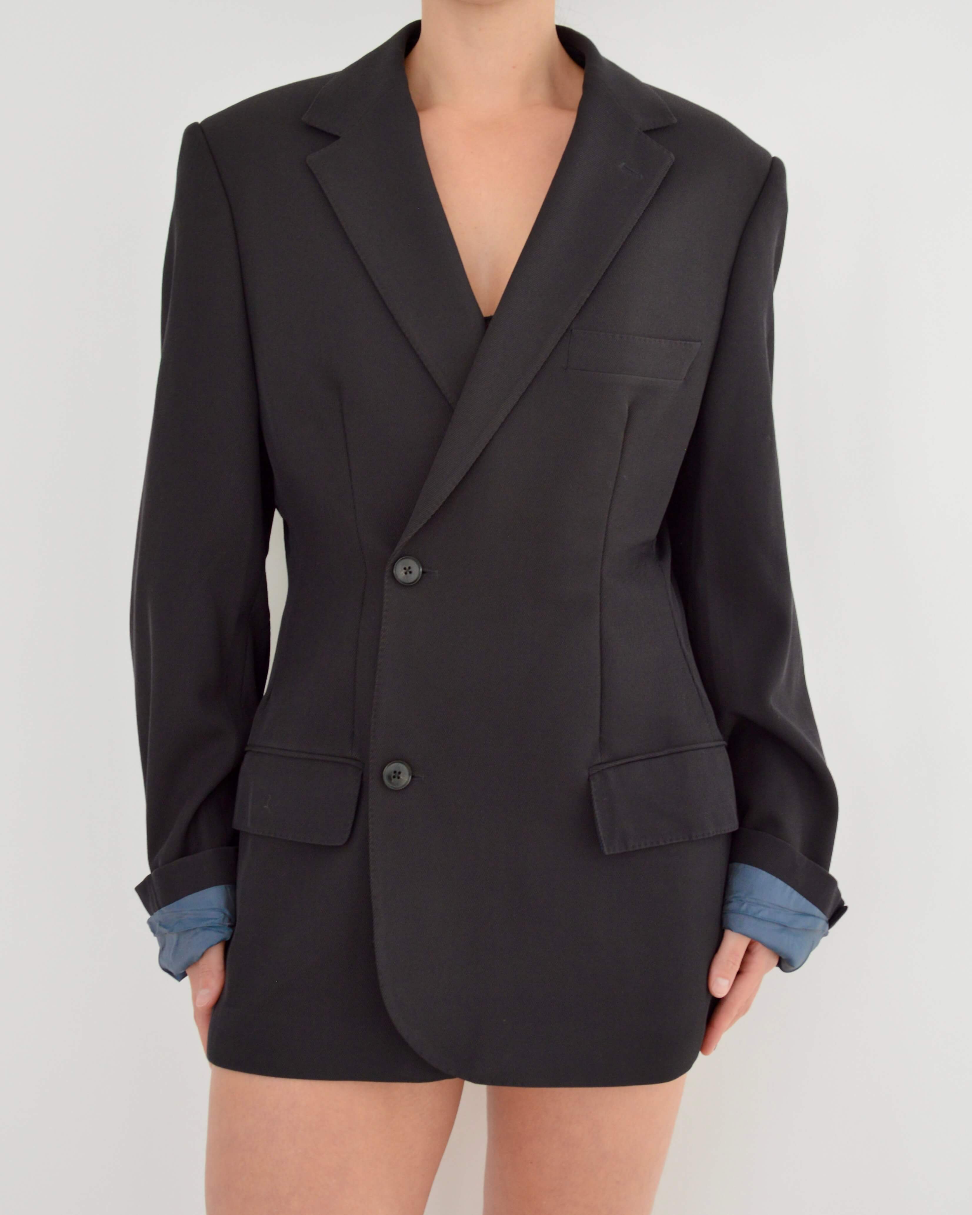 Mini Blazer Dress - Hugo Boss Perfect Black (S/M)
