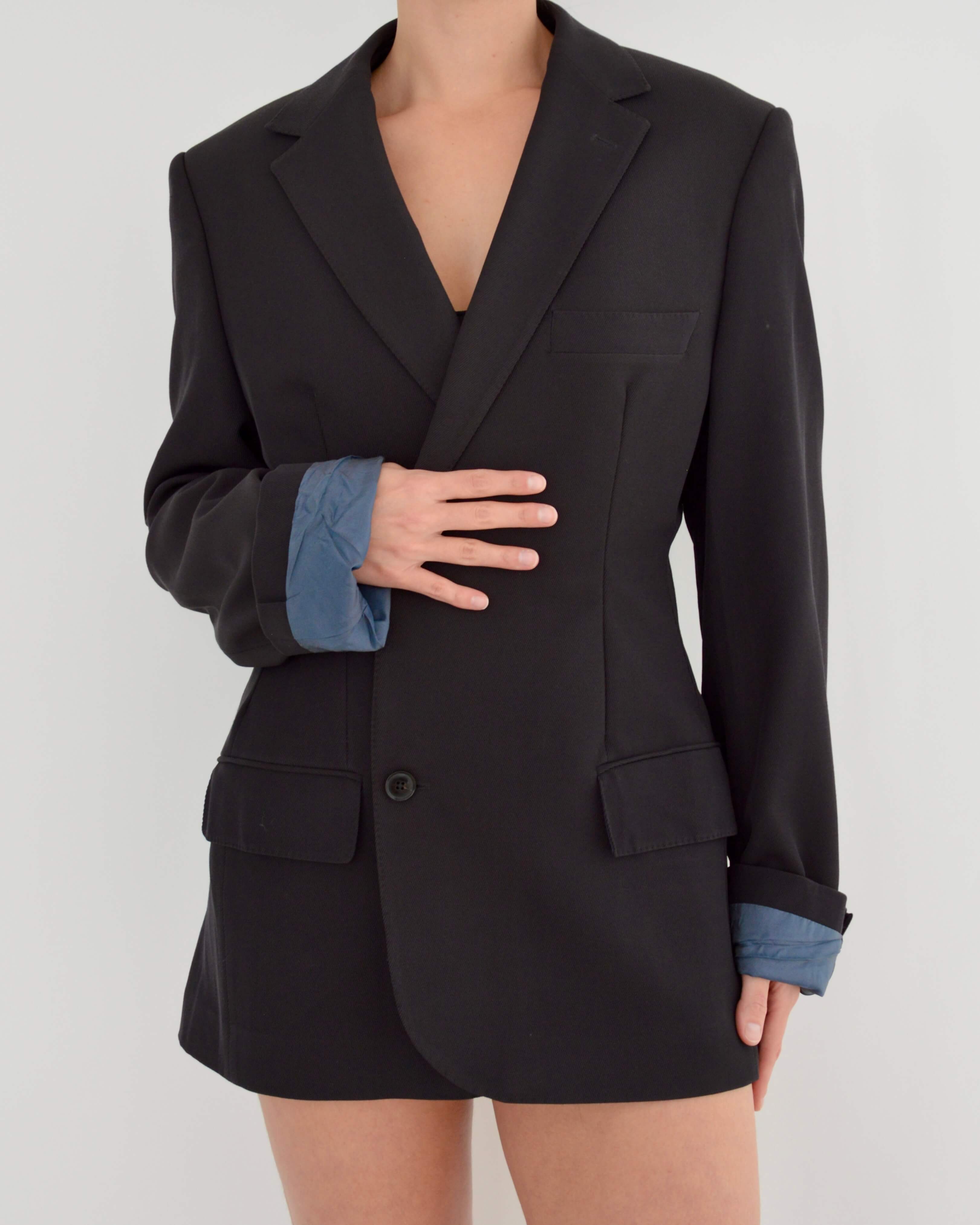 Mini Blazer Dress - Hugo Boss Perfect Black (S/M)