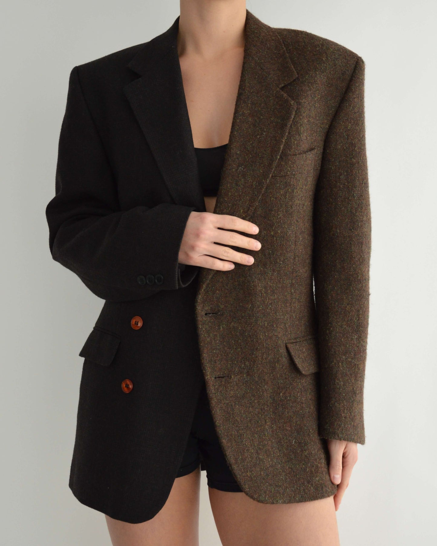 DUO Blazer - Textured Brown (XS/M)