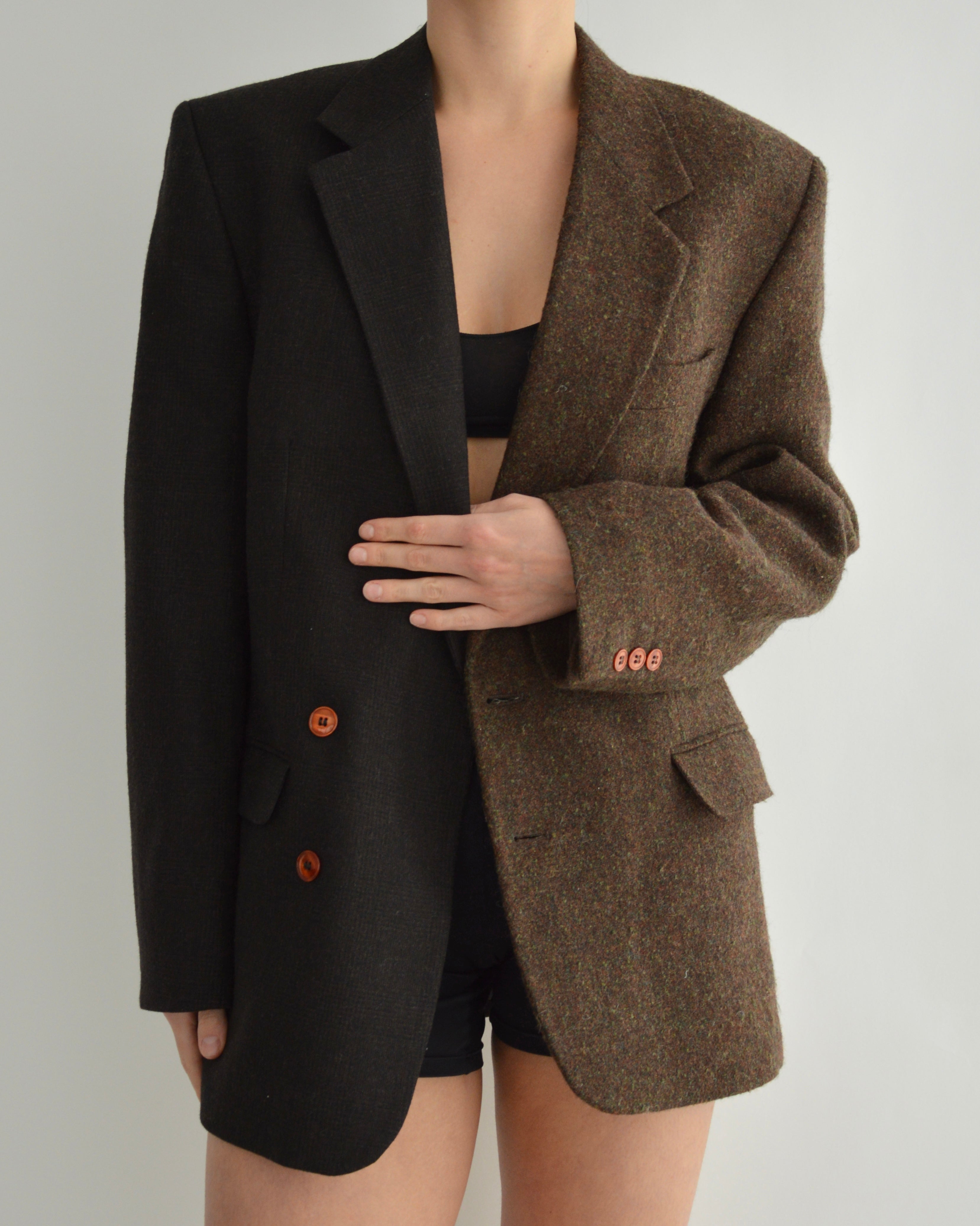 DUO Blazer - Textured Brown (XS/M)
