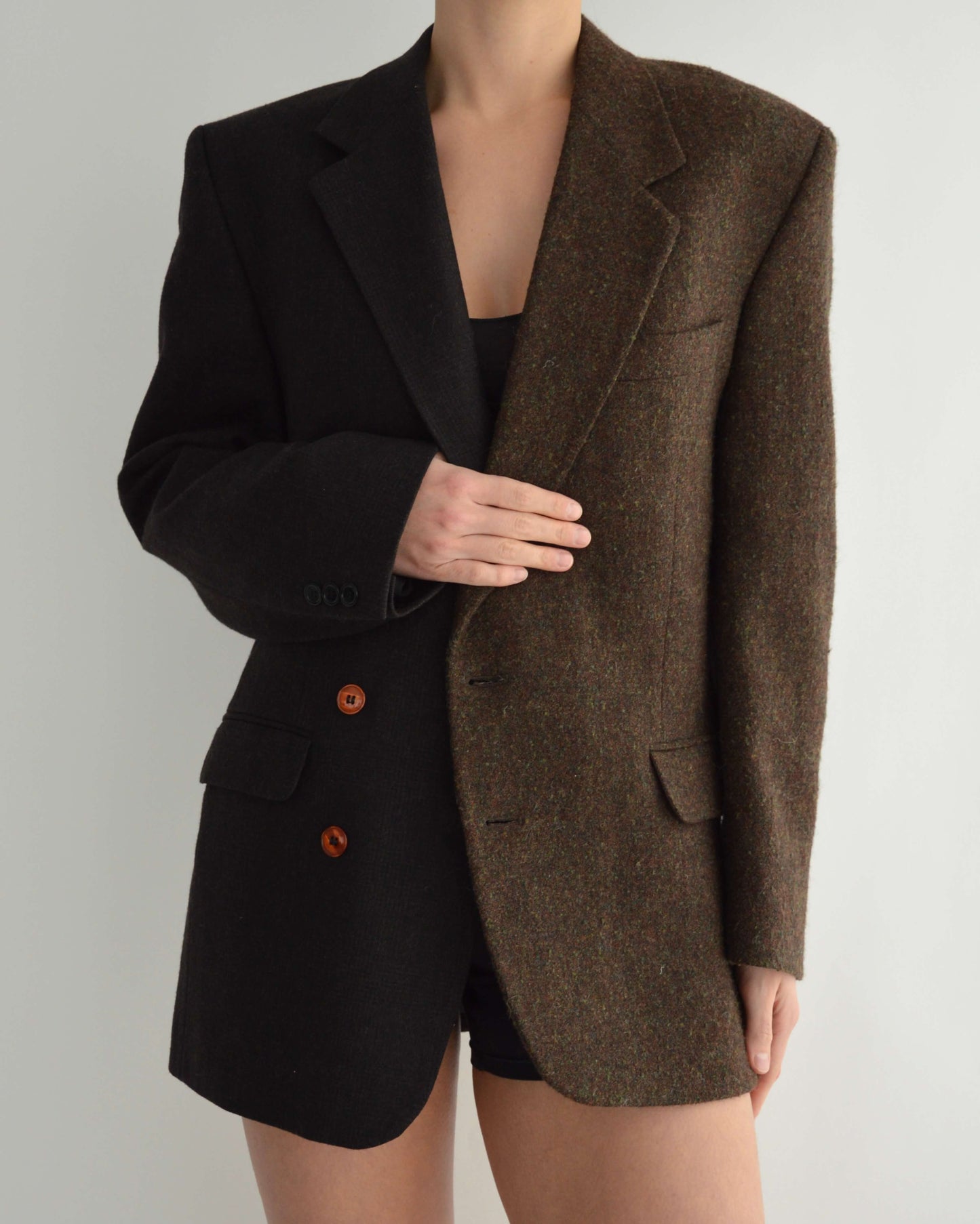 DUO Blazer - Textured Brown (XS/M)