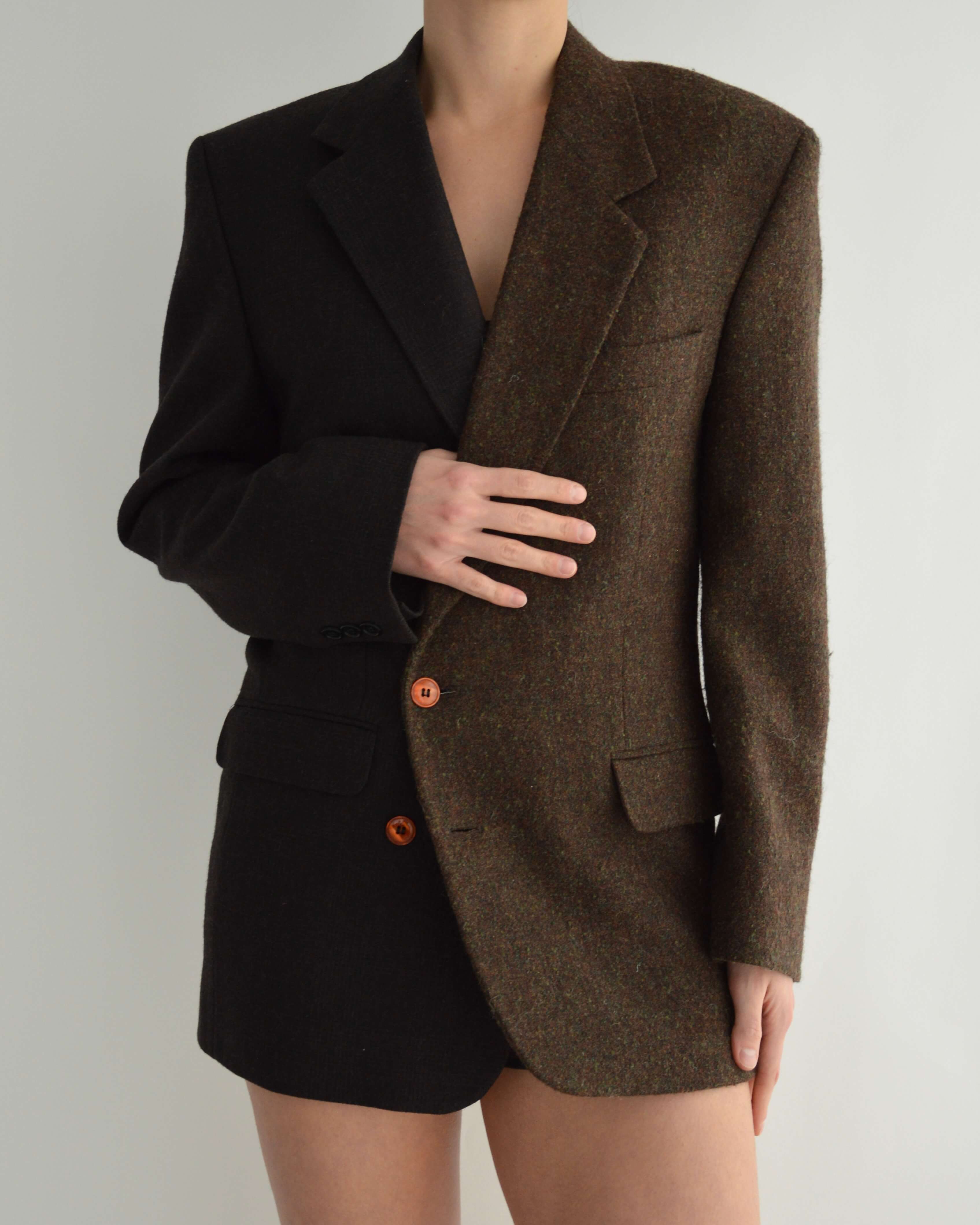 Blazer DUO - Marrón texturizado (XS/M)