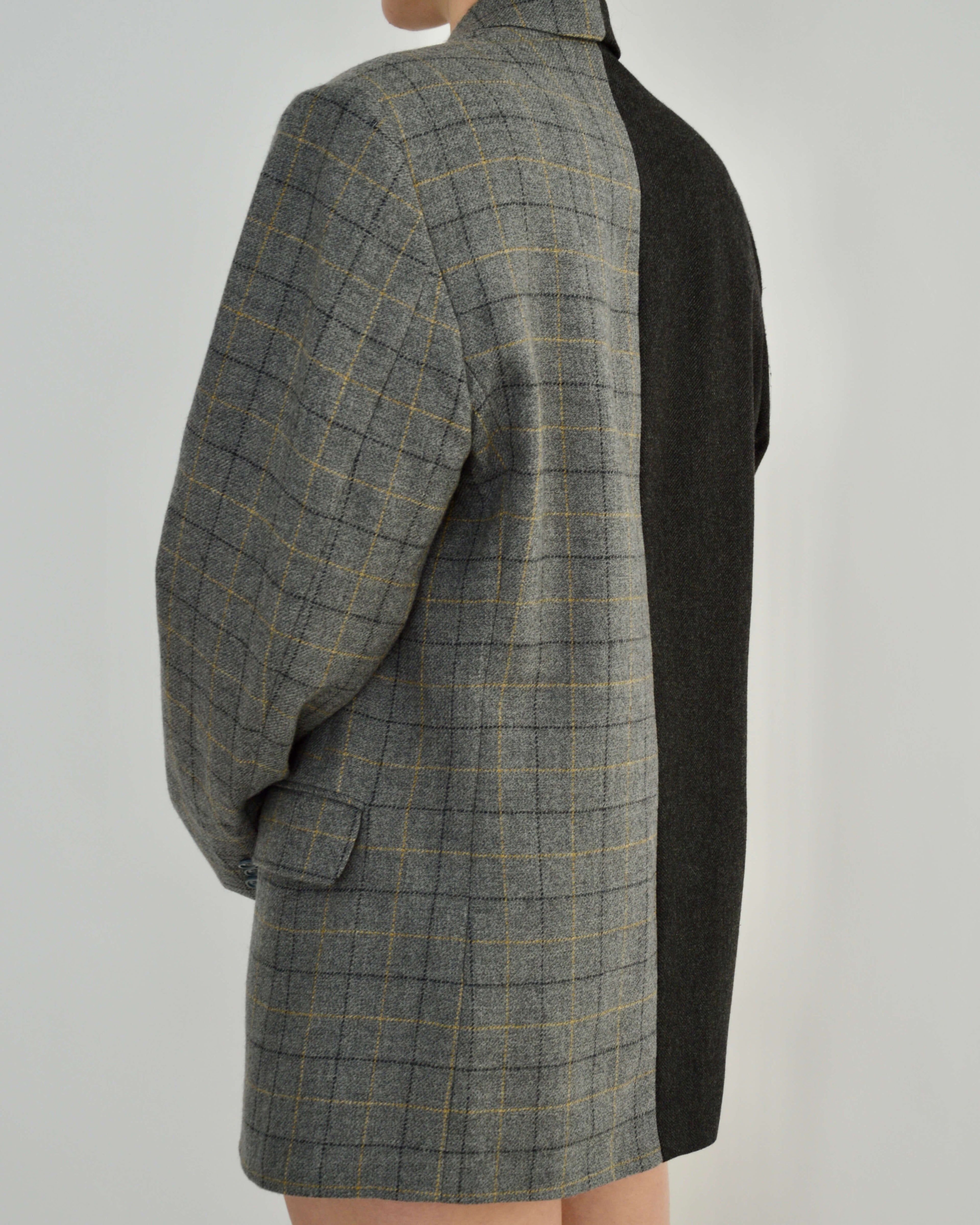 DUO Blazer - Textured Grey (M)