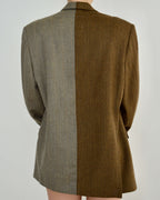 Blazer DUO - Gris et marron (S/L)