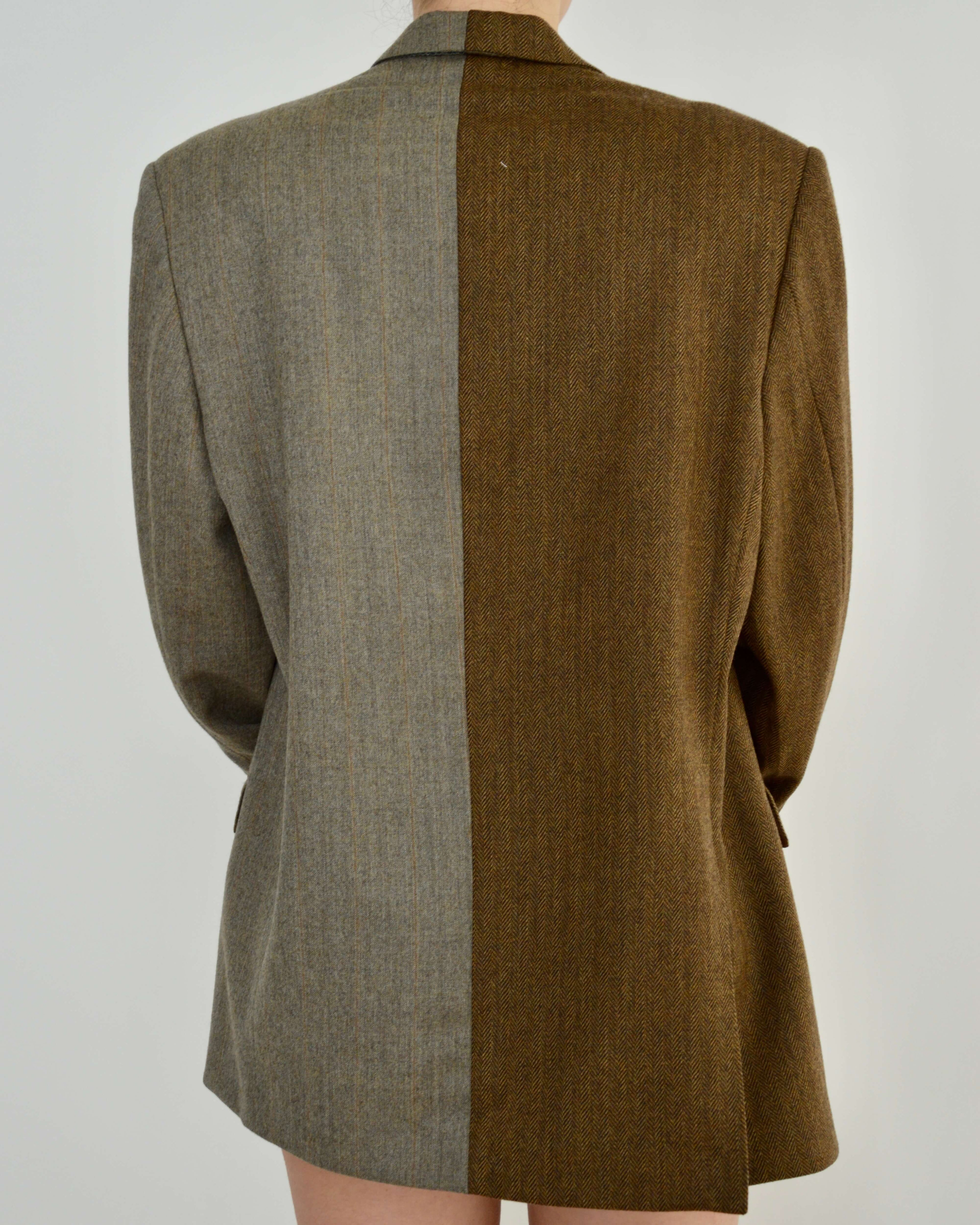 Blazer DUO - Gris y Marrón (P/G)