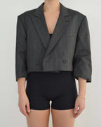 Mini blazer - Gris foncé (M)