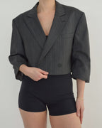 Mini blazer - Gris foncé (M)