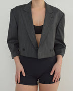 Mini blazer - Gris foncé (M)