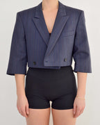 Mini blazer - Bleu foncé (M)