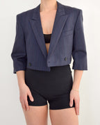 Mini blazer - Bleu foncé (M)