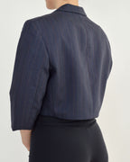 Mini blazer - Bleu foncé (M)