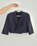 Mini blazer - Bleu foncé (M)