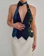 Tie Top & Flower Choker - nº 31 (S/M)