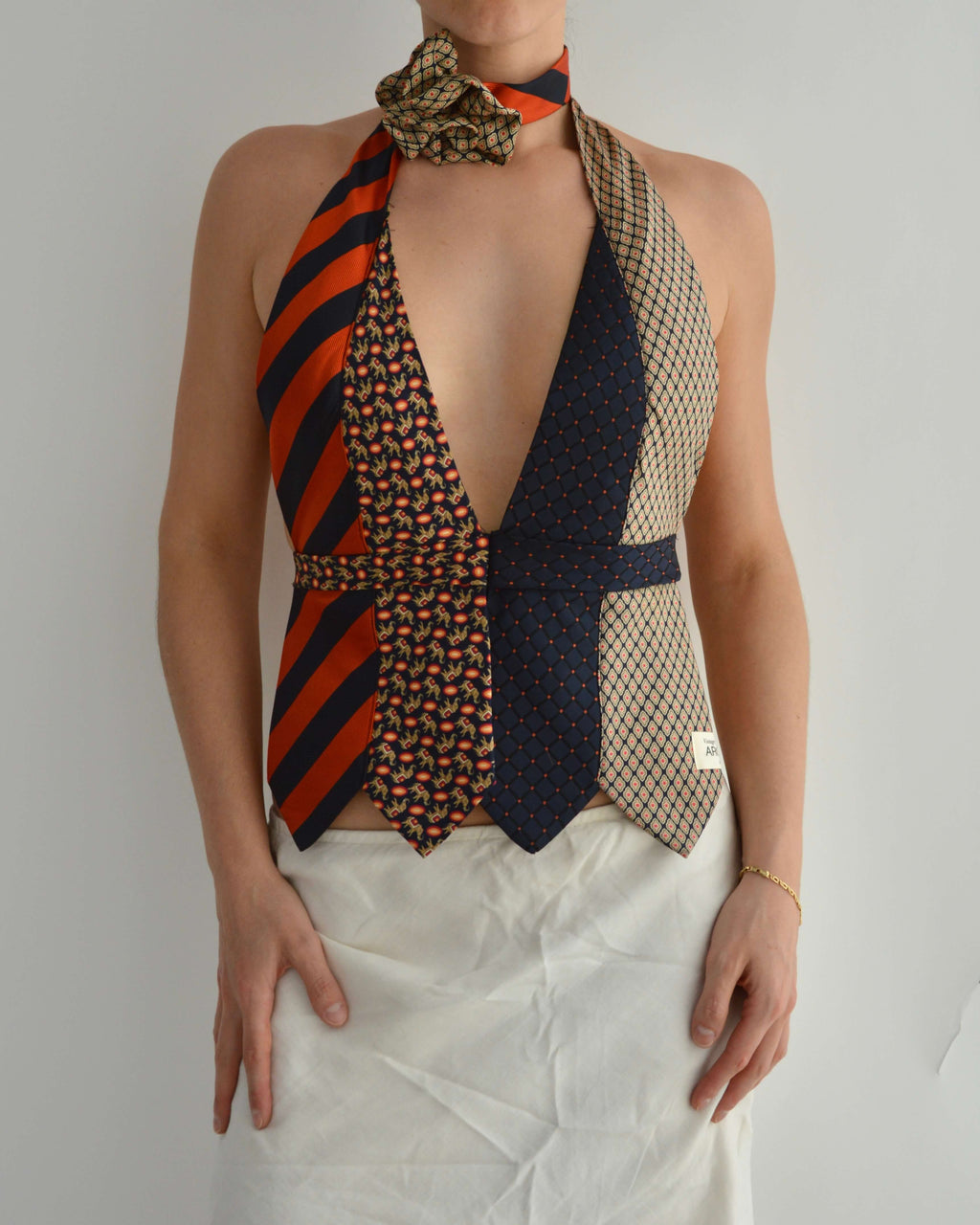 Tie Top & Flower Choker - nº 37 (S/M)