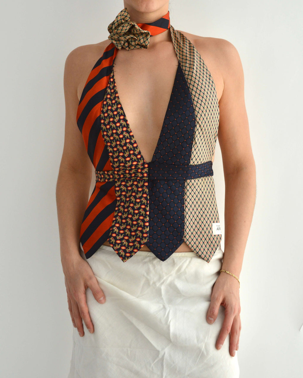 Tie Top & Flower Choker - nº 37 (S/M)