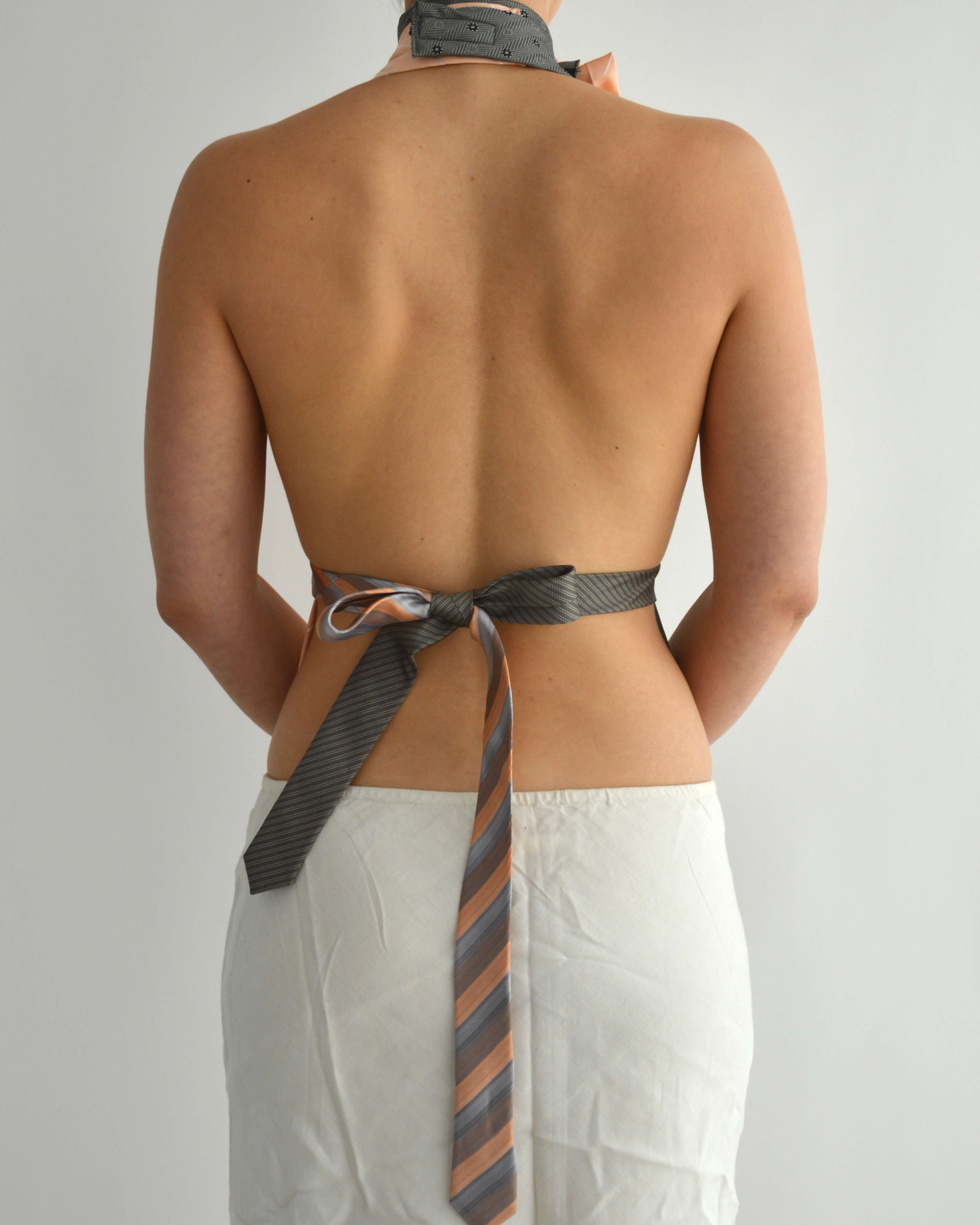 Tie Top & Flower Choker - nº 38 (S/M)