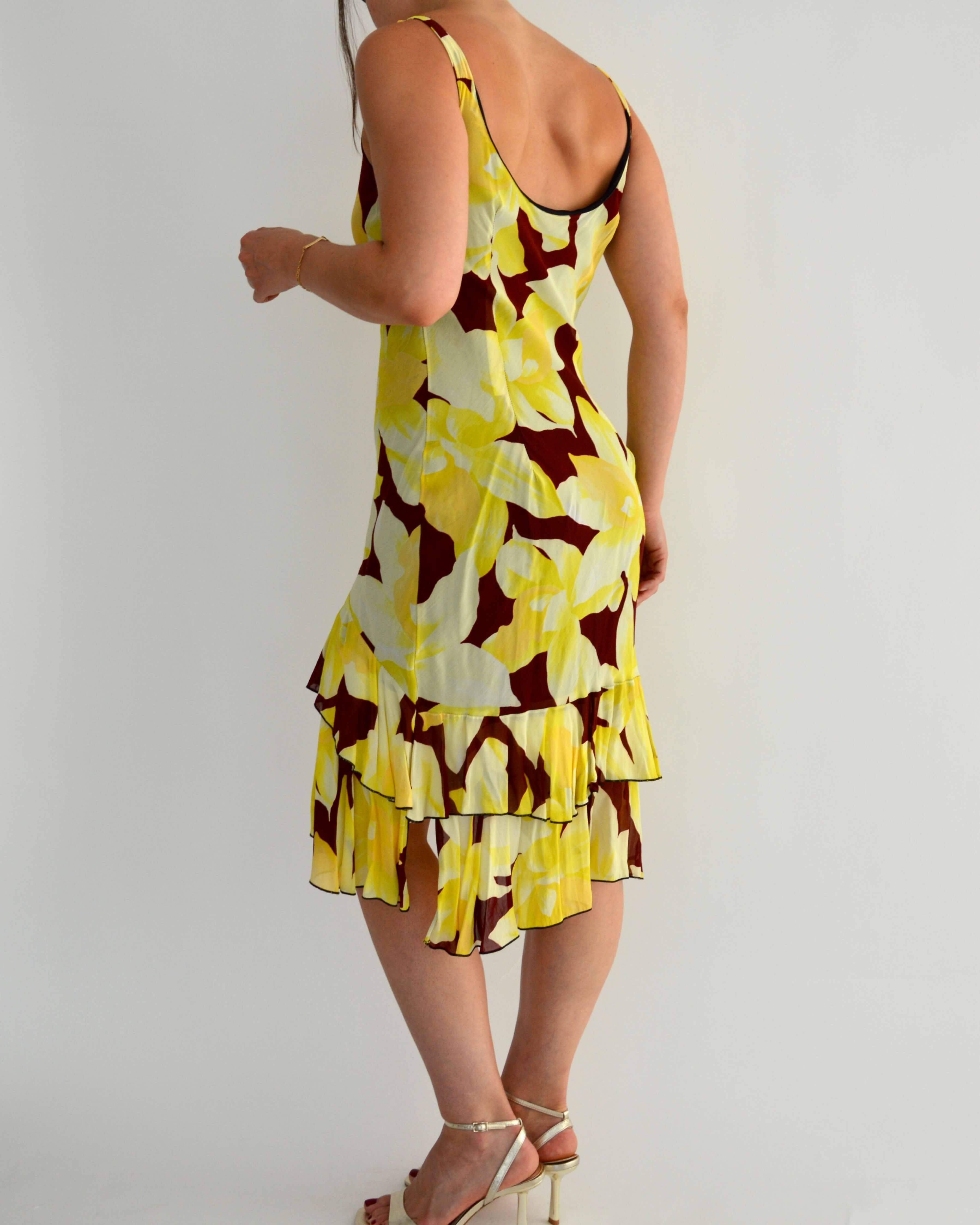 Vestido - Estampado floral, talla 36