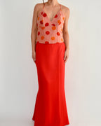 Two Pieces Set - Red & Pink, size 40