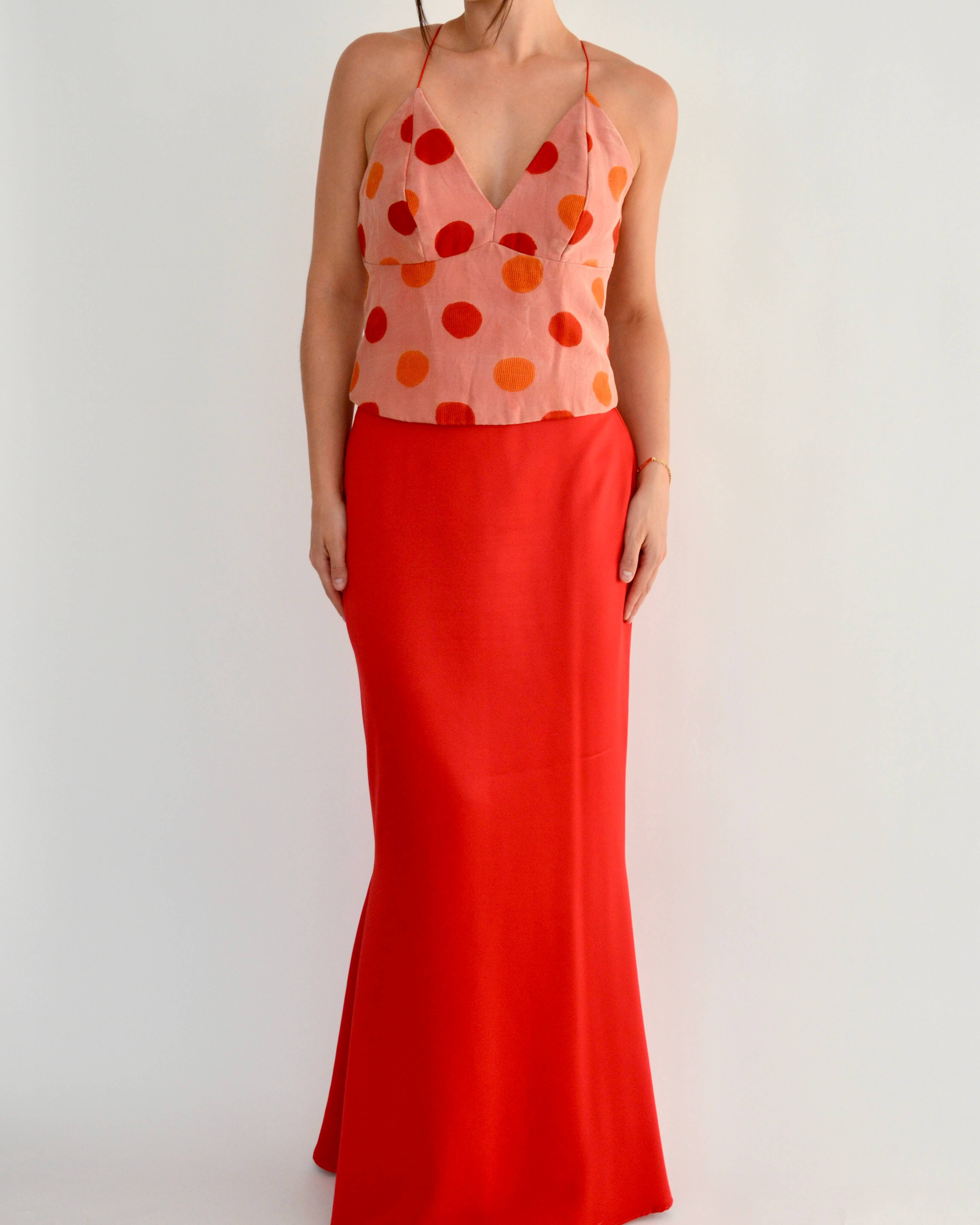 Two Pieces Set - Red & Pink, size 40