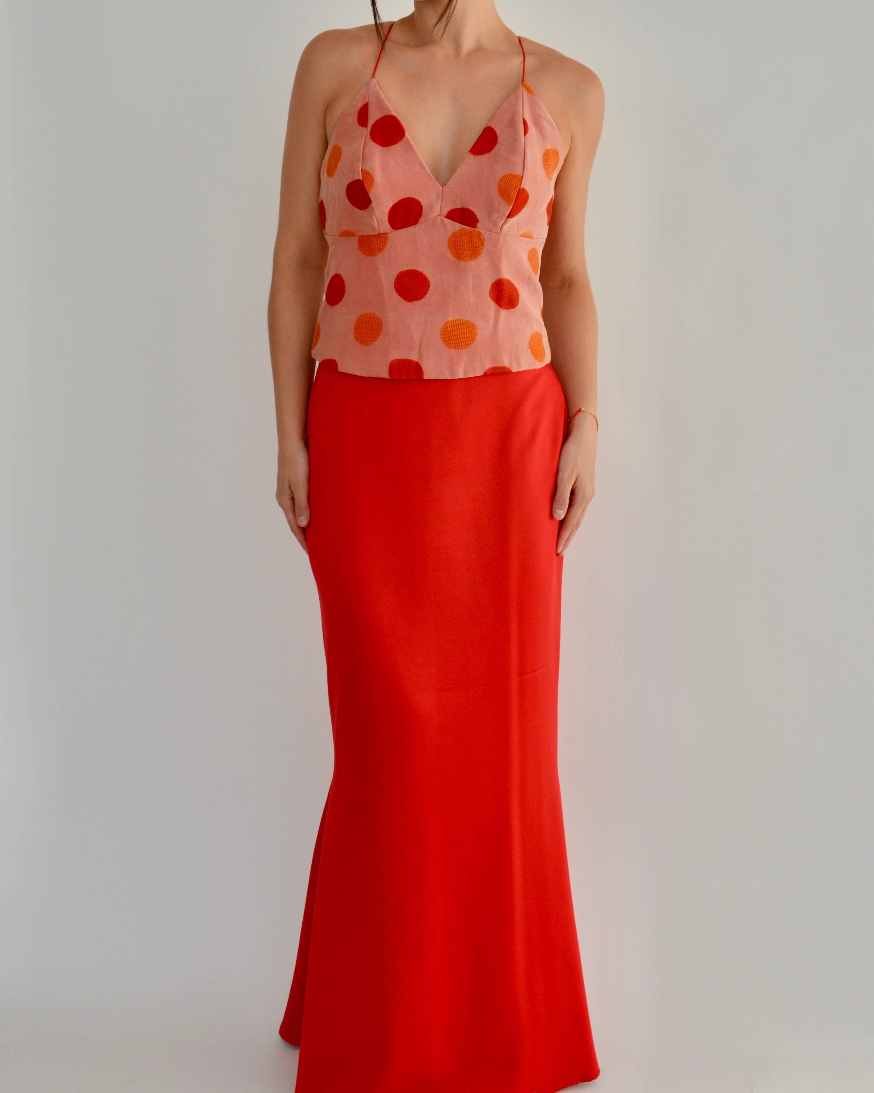 Two Pieces Set - Red & Pink, size 40