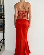 Two Pieces Set - Red & Pink, size 40