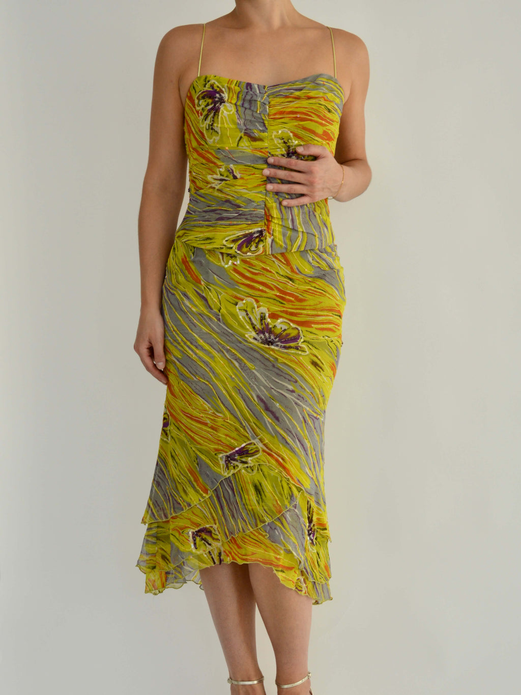 Two Piece Set - Yellow, size 38