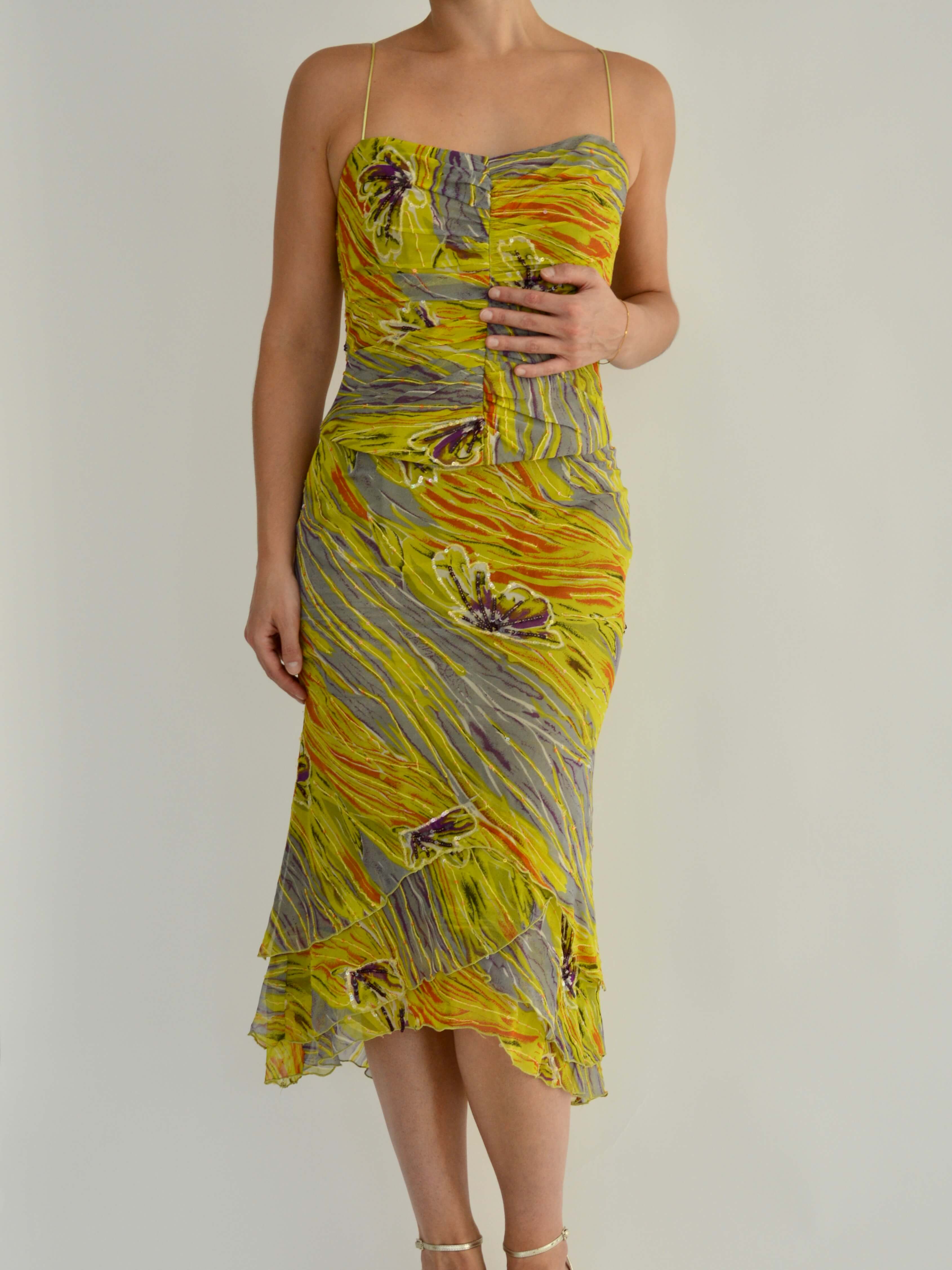 Two Piece Set - Yellow, size 38