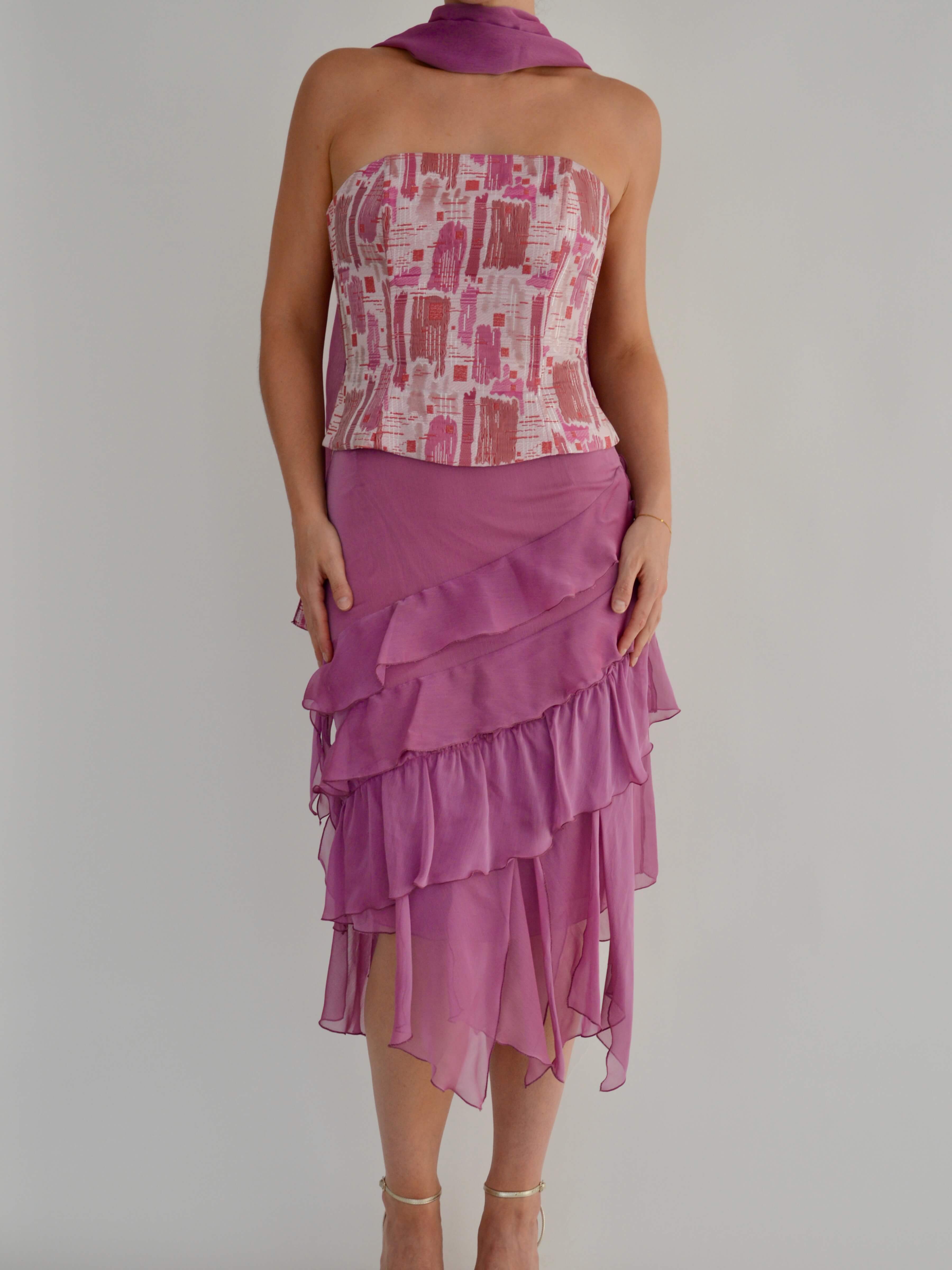 Two Piece Set - Pink, size 38