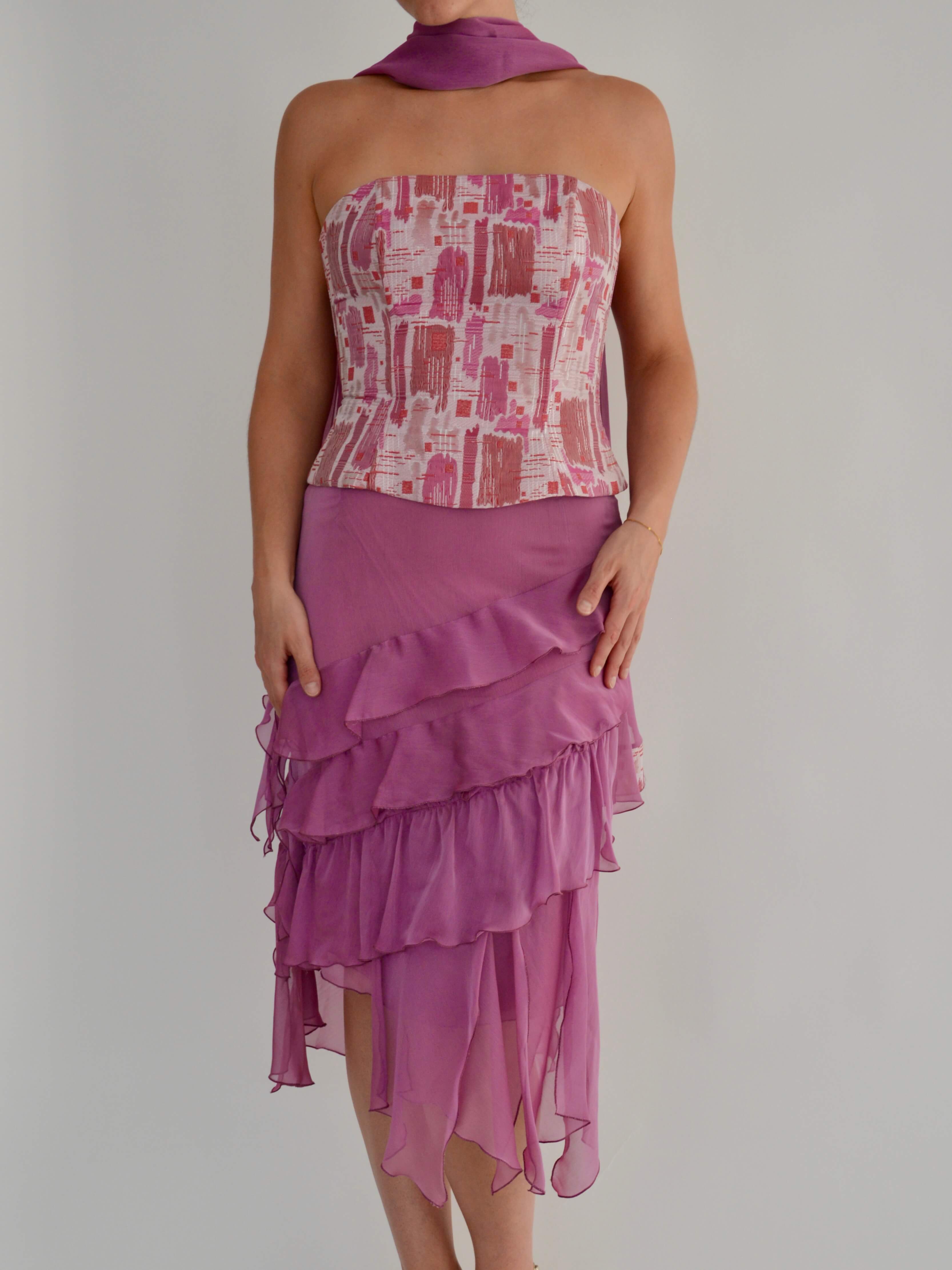 Two Piece Set - Pink, size 38