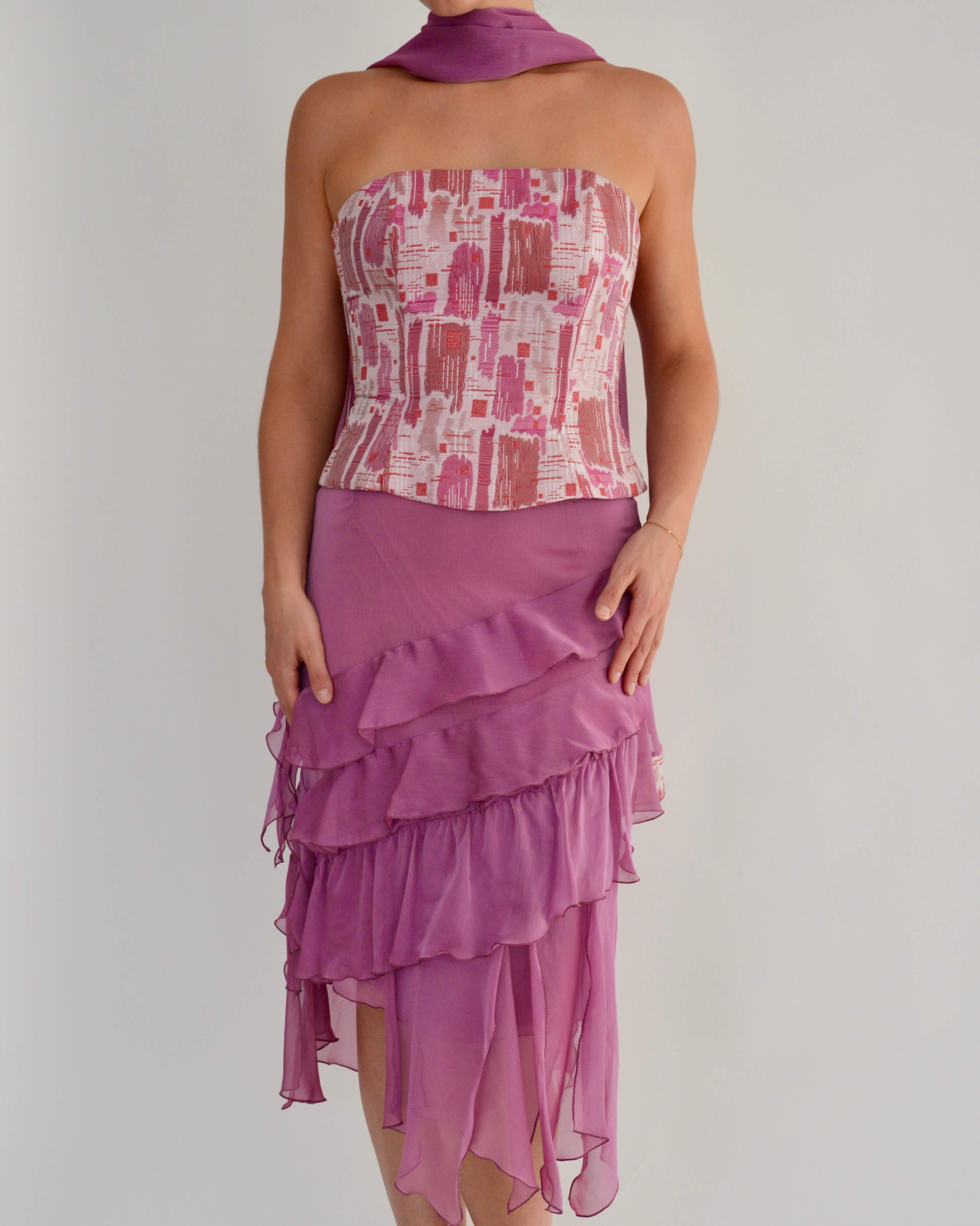 Two Piece Set - Pink, size 38