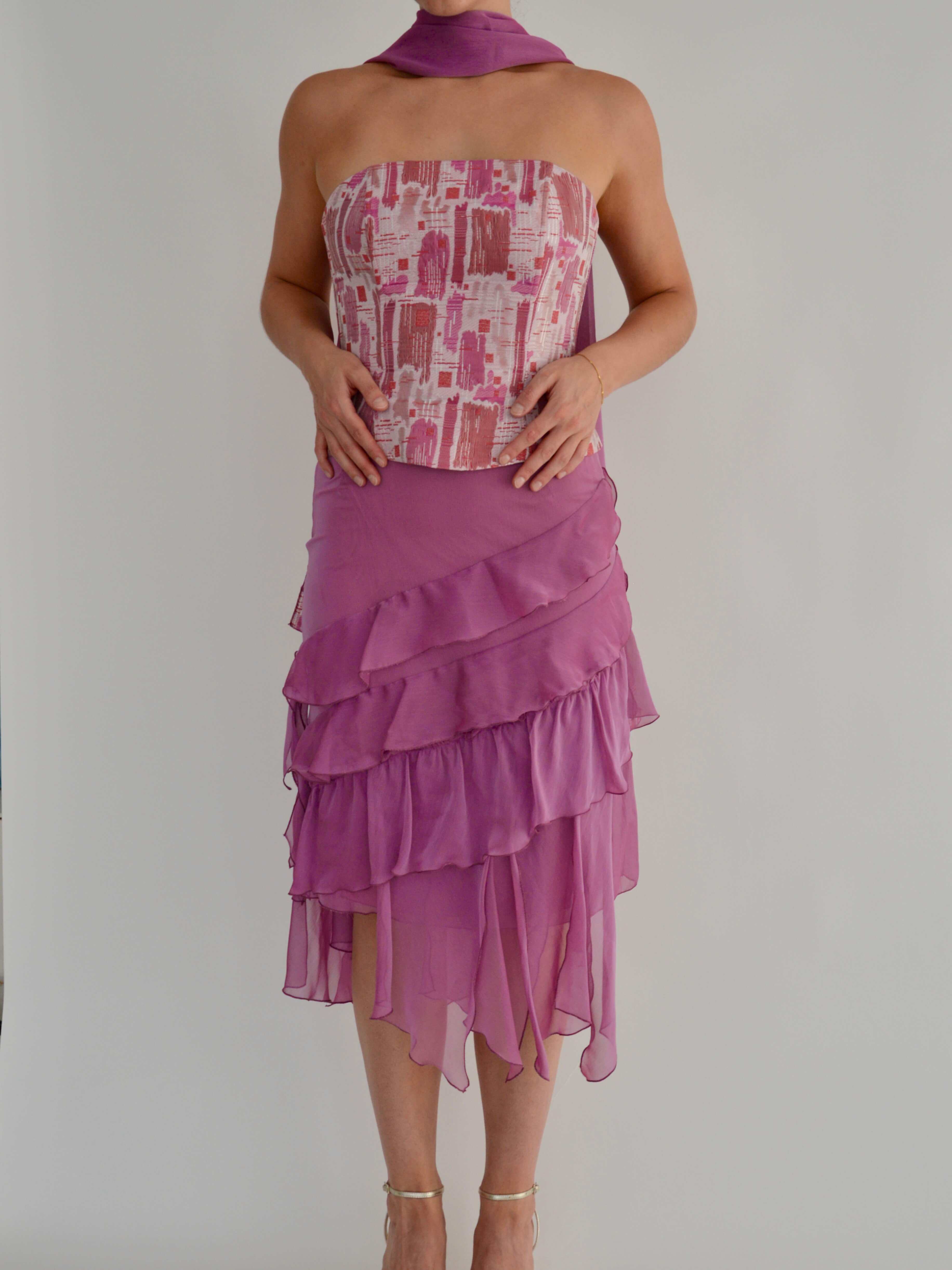 Two Piece Set - Pink, size 38