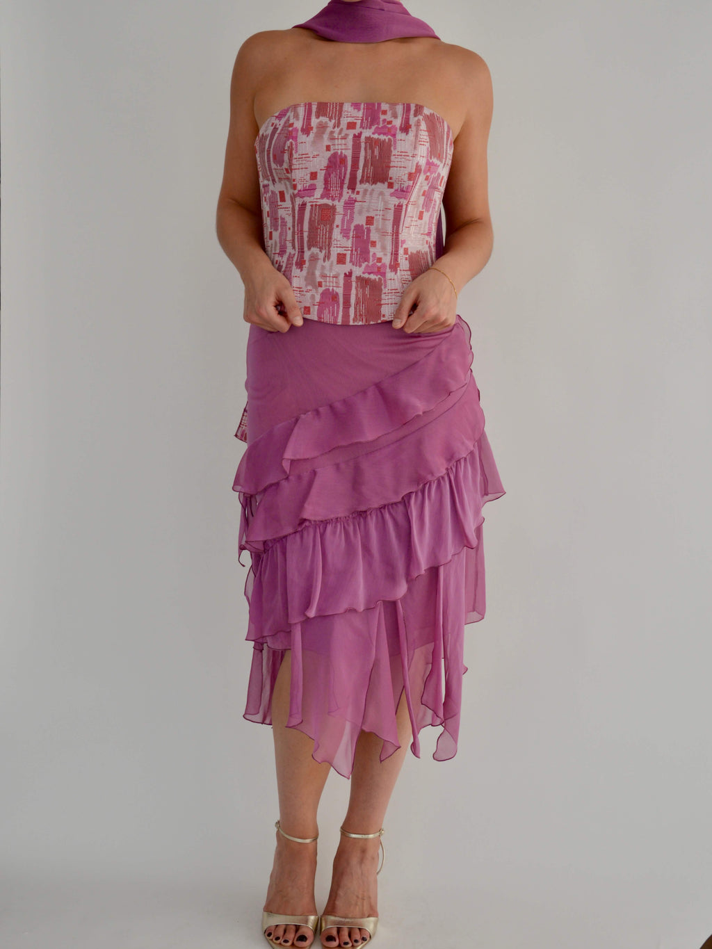 Two Piece Set - Pink, size 38