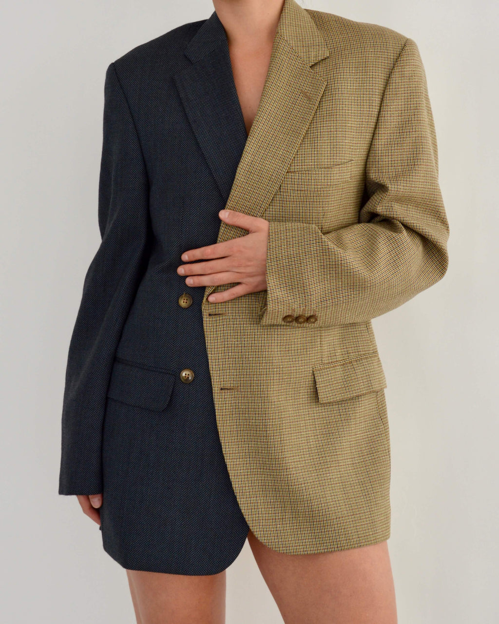 DUO Blazer - Textured Mix (L)