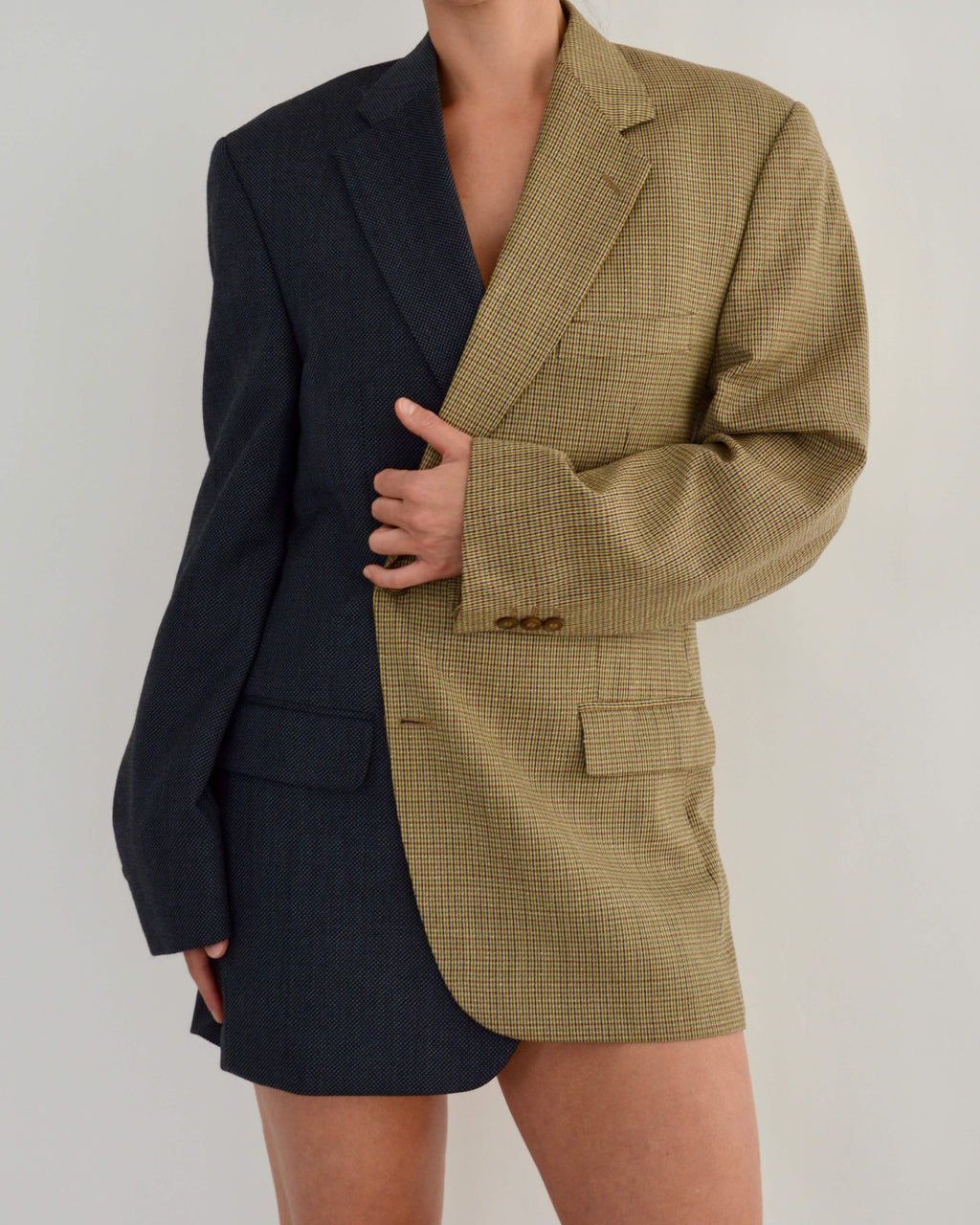 DUO Blazer - Textured Mix (L)